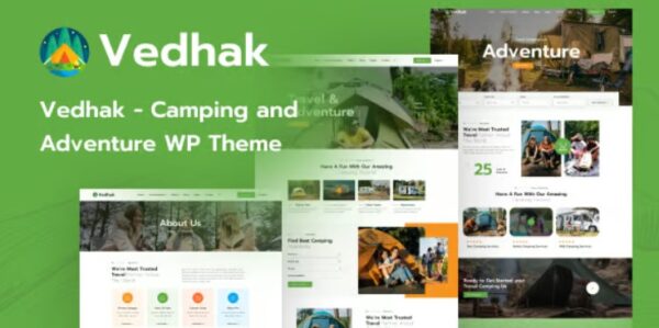 Vedhak - Camping and Adventure WordPress Theme